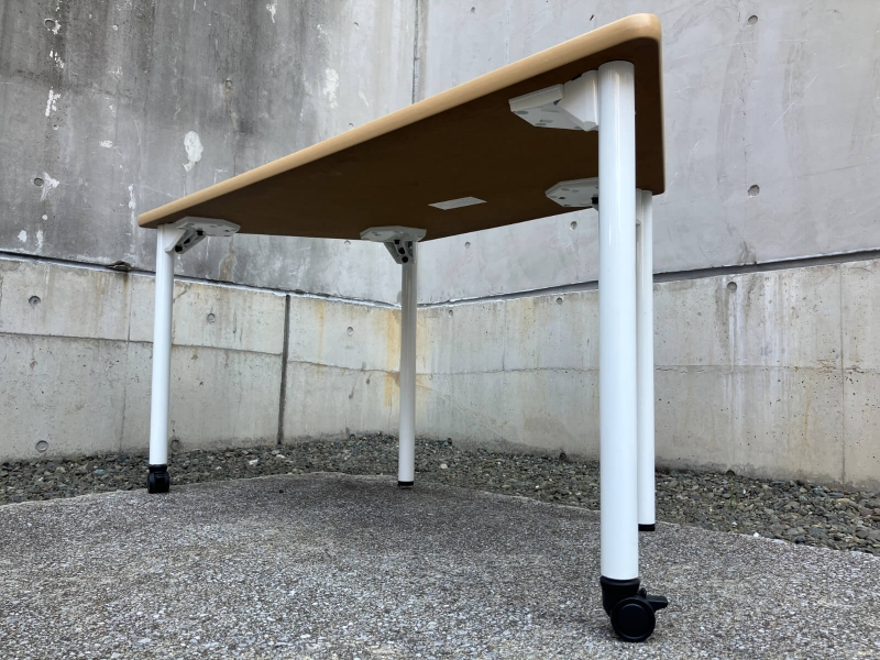 台形型　マルチワークテーブル　中古_5