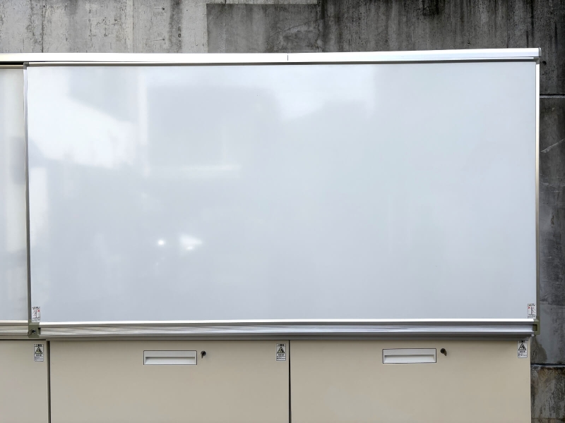 エディア　ホワイトボード扉書庫　4連セット　中古_3