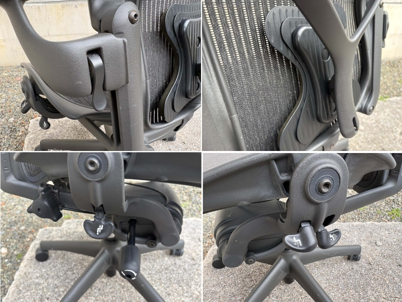 アーロンチェア　フル装備　ポスチャーフィット　Bサイズ　中古_6