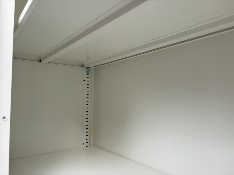 レクトライン　3枚引き違い書庫　H1250　中古_7