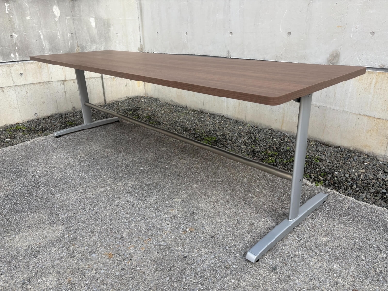 8177シリーズ　ミーティングテーブル　W2400/D750　中古_0