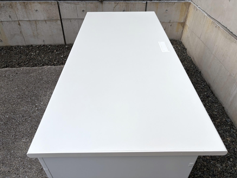 ETデスクシリーズ　両袖机　W1600 　中古_3