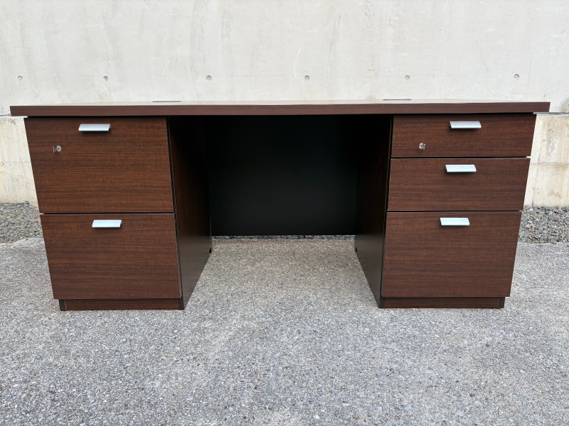 役員用デスク　EJ-160DA　W1600/D800　中古_1