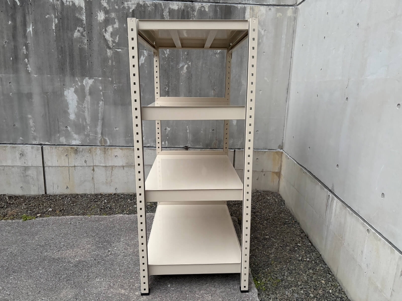 中量ボルトレスラック　300㎏耐荷/段　W1250/D750/H1800㎜　中古_1