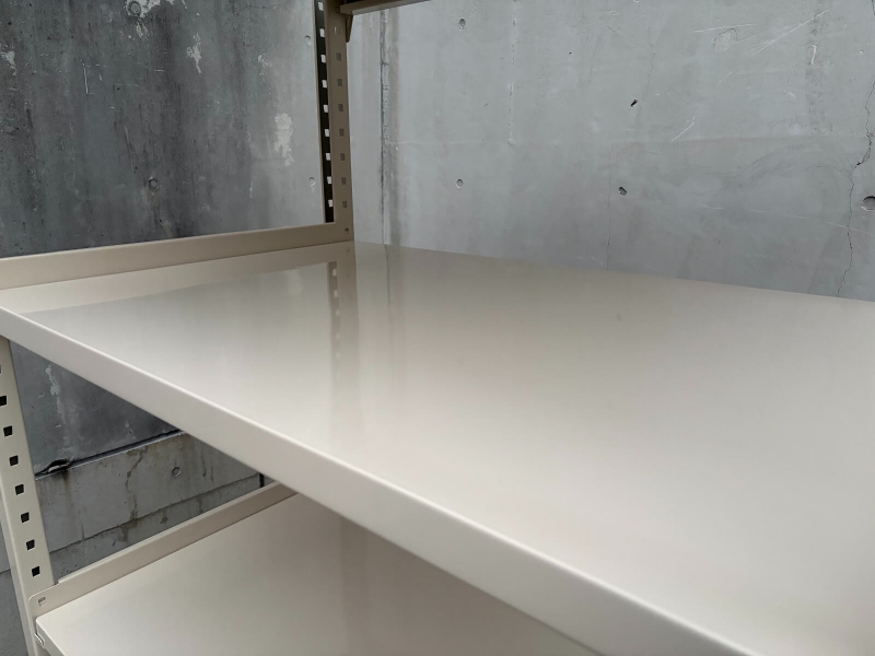 中量ボルトレスラック　300㎏耐荷/段　W1250/D750/H1800㎜　中古_4