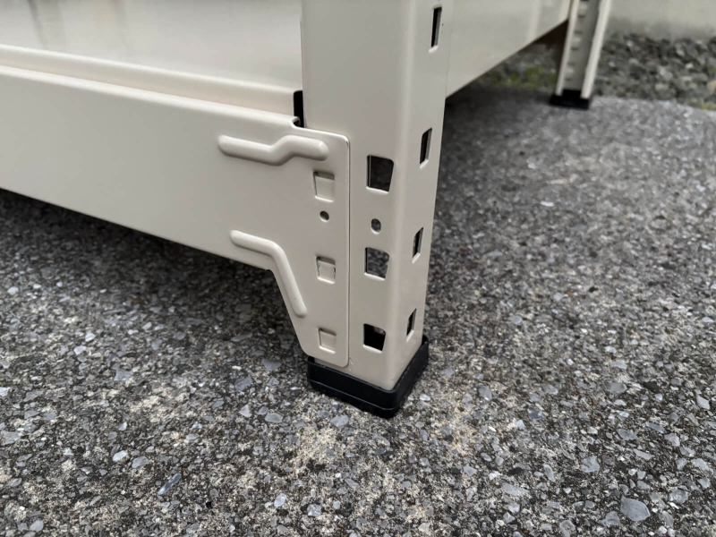 中量ボルトレスラック　300㎏耐荷/段　W1250/D750/H1800㎜　中古_6