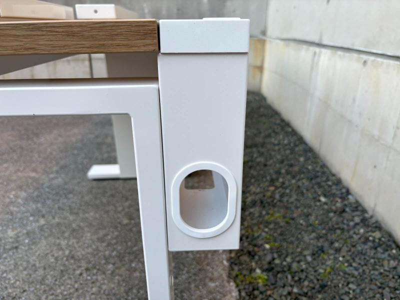 プレノデスクシステム　片面フリーアドレス　W2400/D600　中古_5