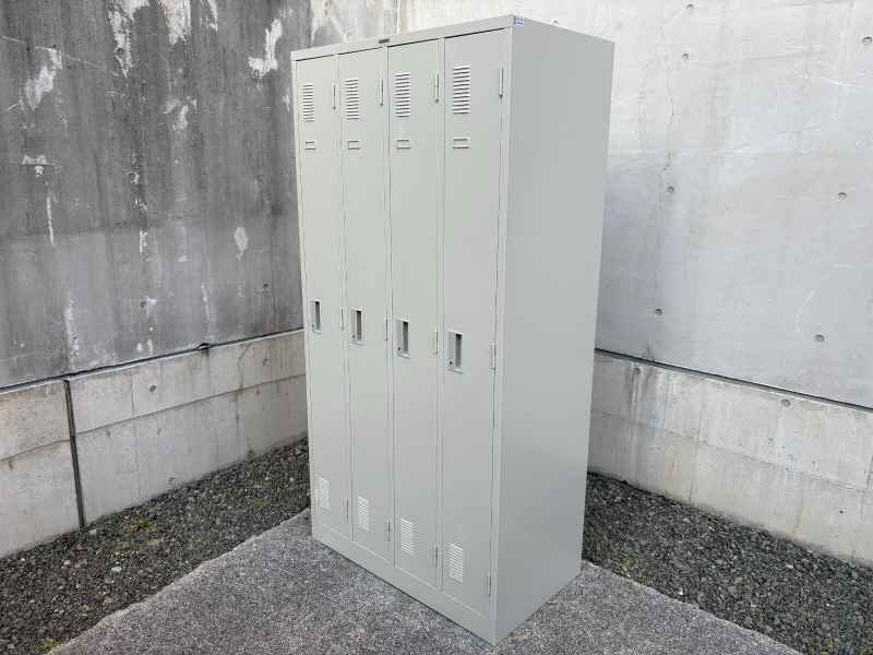 LK型　4人用ロッカー　中古_0