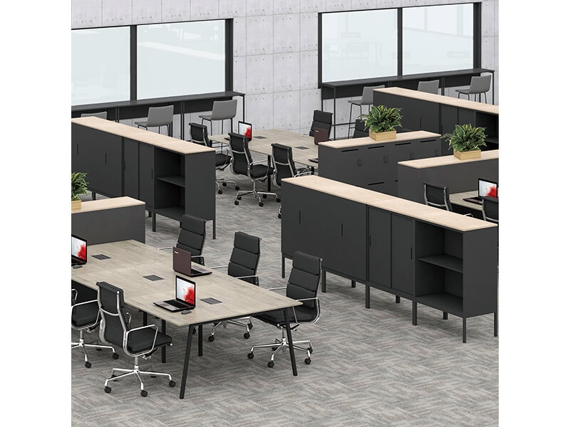 MUEシリーズ　会議テーブル　ホワイト天板　W3600　新品_5