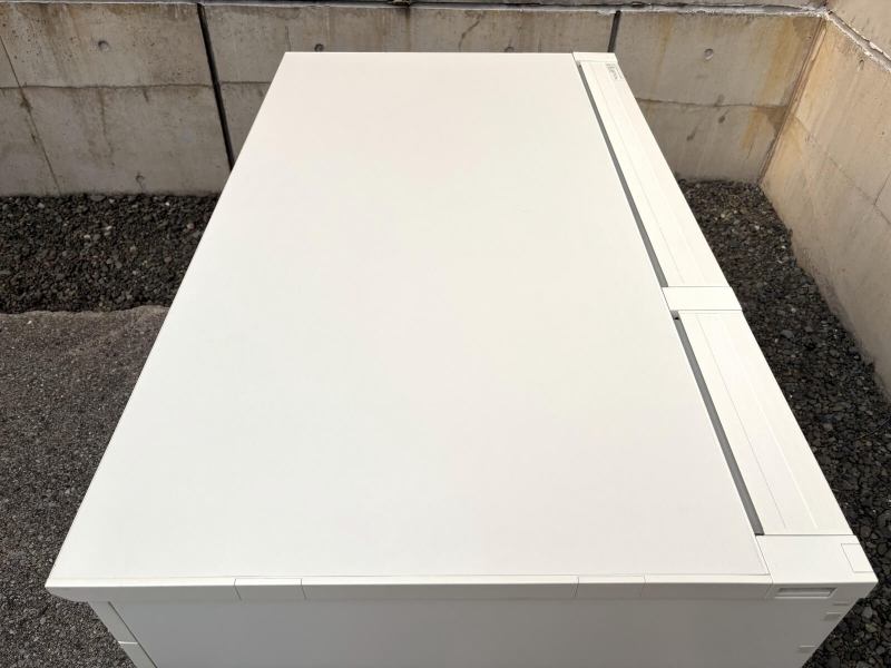 ISデスクシリーズ　片袖机　W1000/D600㎜　中古_3