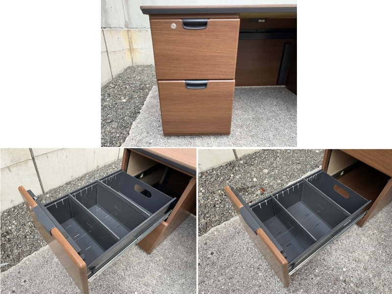 DX-4Nシリーズ　エグゼクティブデスク　W1600　中古_6