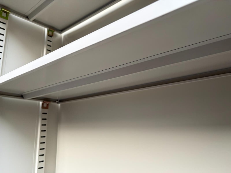 両開き書庫　ANG-36H（A4 5段対応）　ニューグレー　中古_6