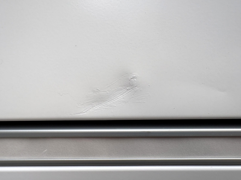 シンラインシリーズ　両開+3段ラテラル（A4 6段対応）　ホワイト　中古_7