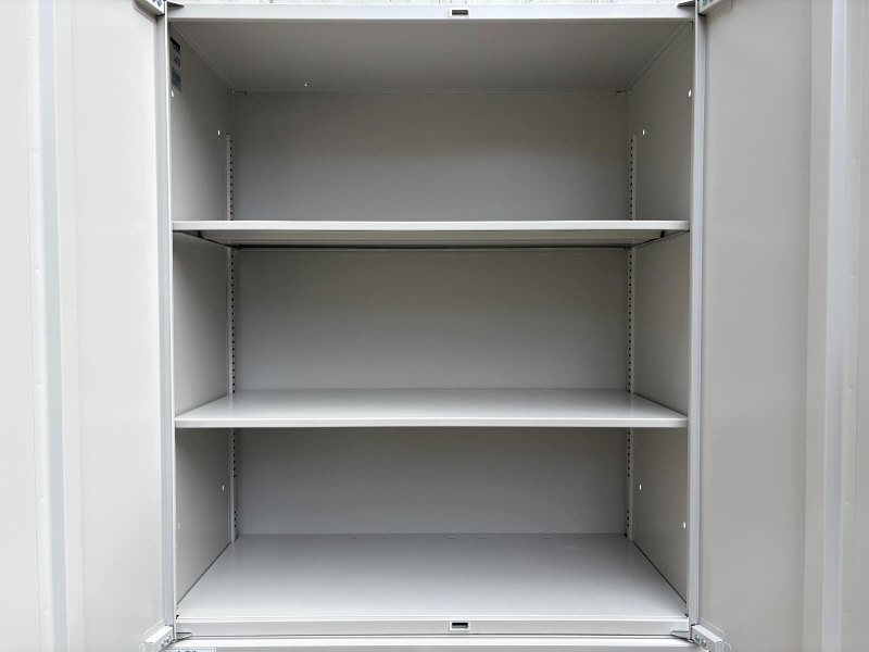 シンラインキャビネット　両開+3段ラテラル（A4 6段対応）　現行モデル　中古_3