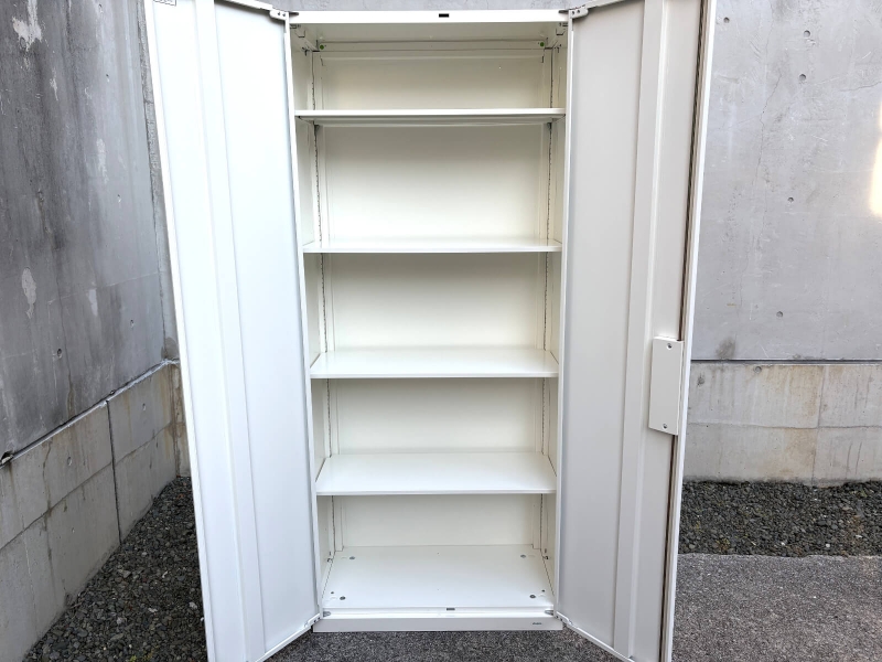 ビラージュ　両開き書庫（A4 5段対応）　中古_4