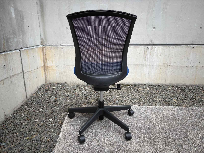 バリシアチェア　ミディアムブルー　中古_2