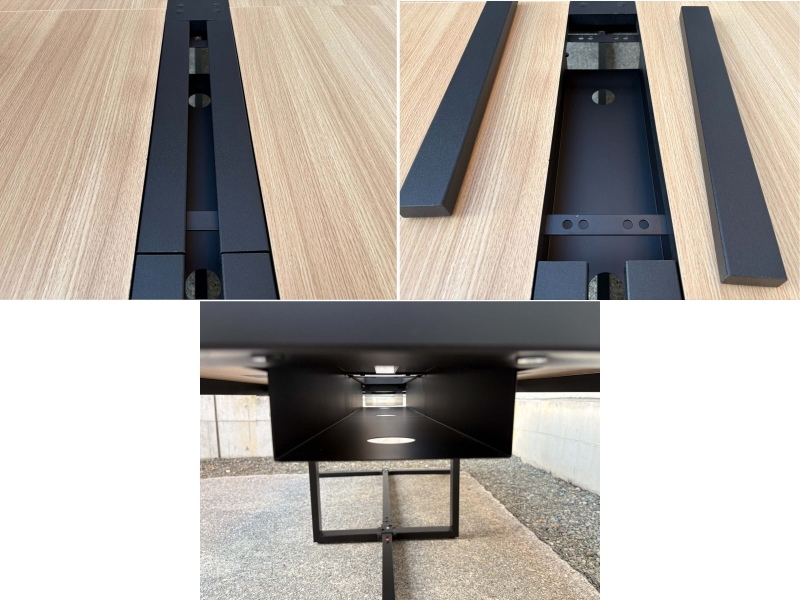 メティオ　フリーアドレス　W2400/D1200　中古_5