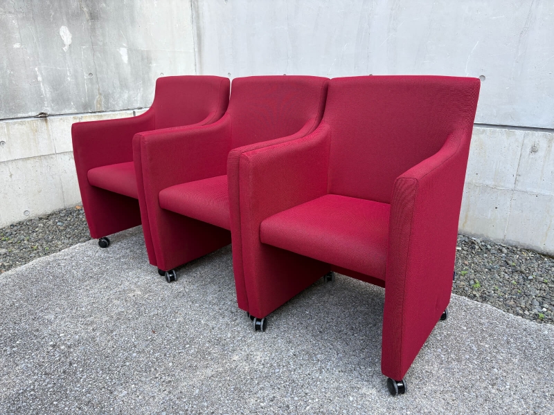 ジュピターCS　応接アームチェア　3点セット　中古_0