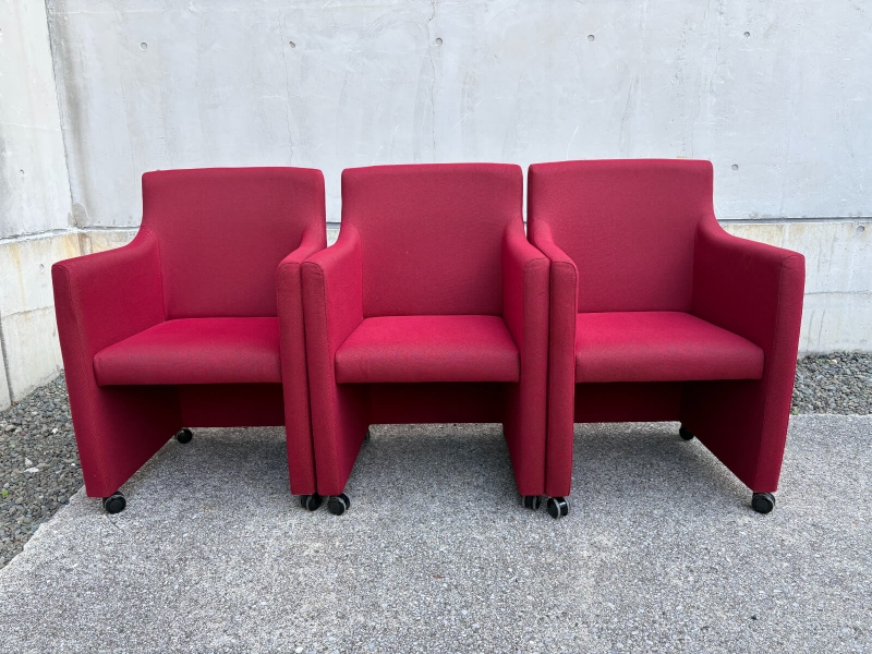 ジュピターCS　応接アームチェア　3点セット　中古_1