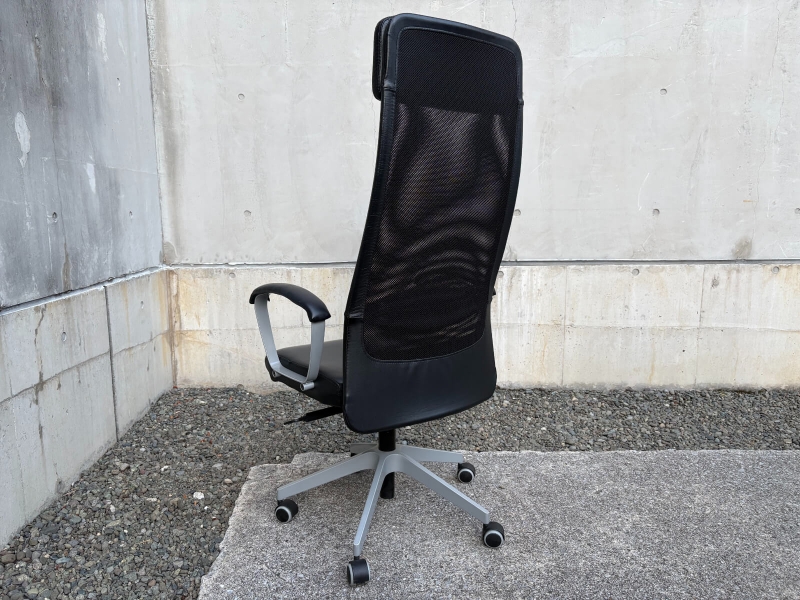 MARKUS（マルクス）チェア　レザー張り　中古_1