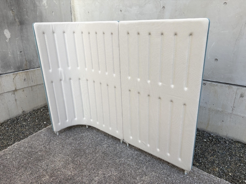 集中環境サポート　muffle（マッフル）パネル　H1215㎜　2連セット　中古