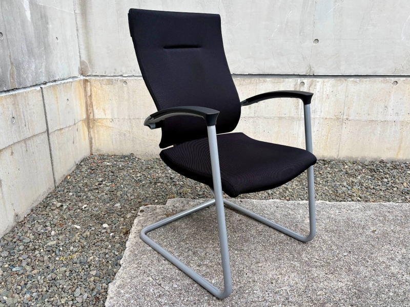 スピーナ　ミーティングチェア　肘付き　中古_0