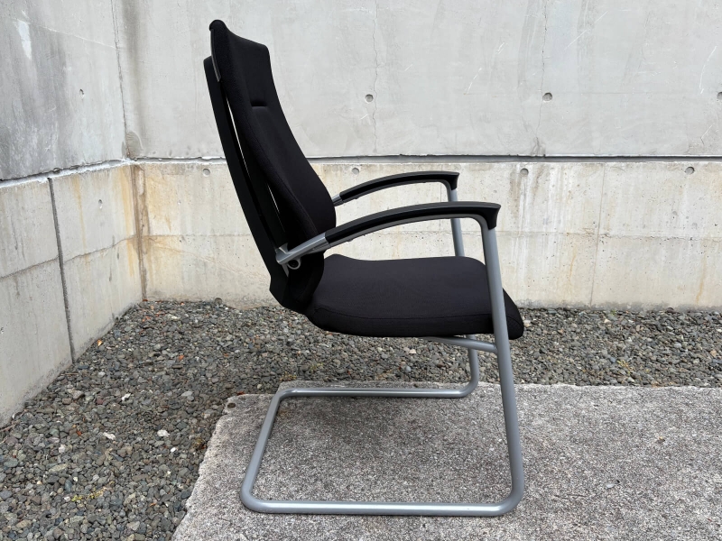 スピーナ　ミーティングチェア　肘付き　中古_1
