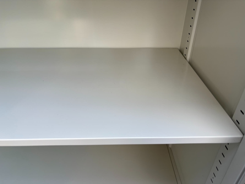 LX-5シリーズ　ガラス戸+トレーキャビネット　上下セット　中古_3