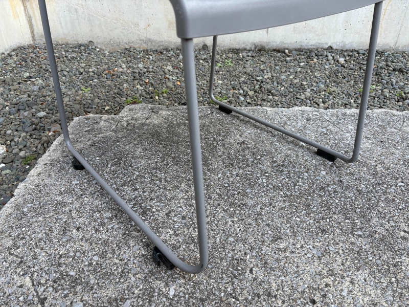 スタッキングチェア　KLT-210CK　ブルー　中古_5