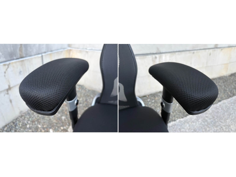 ヘッドレスト付き　パソコンチェア　中古_4