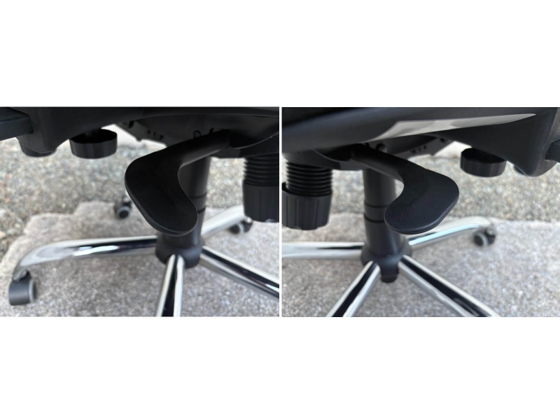 ヘッドレスト付き　パソコンチェア　中古_6