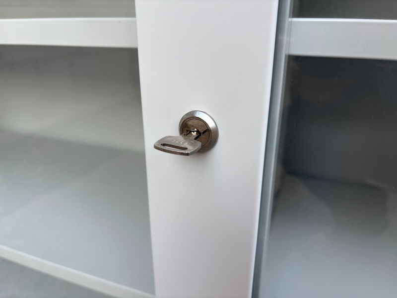 53タイプ　ガラス引違い書庫　TS-53G　中古_4