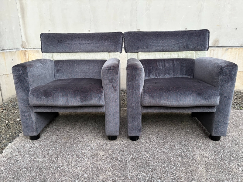 1人掛けソファ　2点セット　中古_1