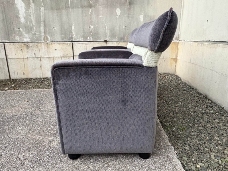 1人掛けソファ　2点セット　中古_2