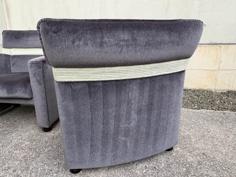 1人掛けソファ　2点セット　中古_6