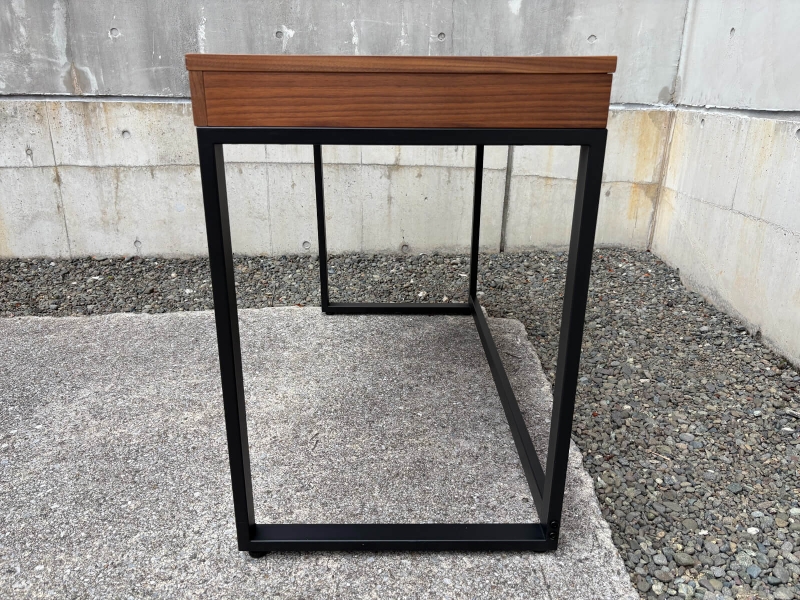 ウォルナットデスク　T-2546　W1100/D500/H725㎜　中古_2