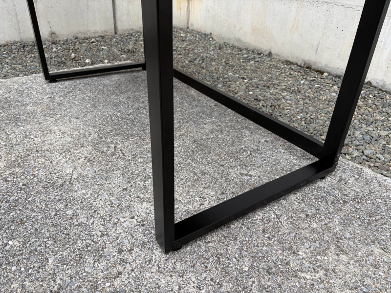 ウォルナットデスク　T-2546　W1100/D500/H725㎜　中古 　天板傷・スレ有り_6