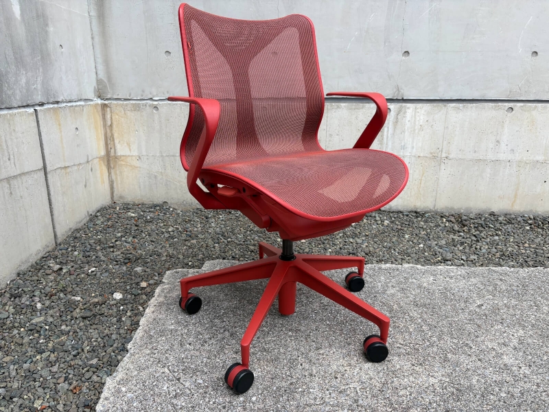 コズムチェア　ローバック　固定アーム　キャニオン　中古