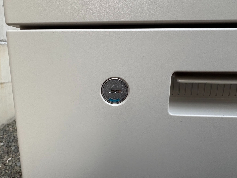 MX+デスクシリーズ　脇机　W400/D700/H700㎜　中古_6