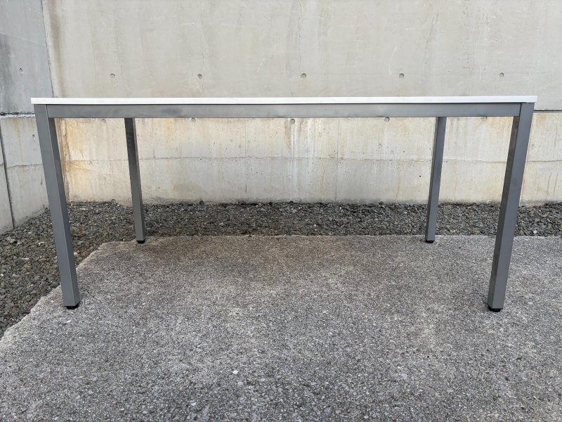 ミーティングテーブル　MT-1575　ホワイト　中古_1