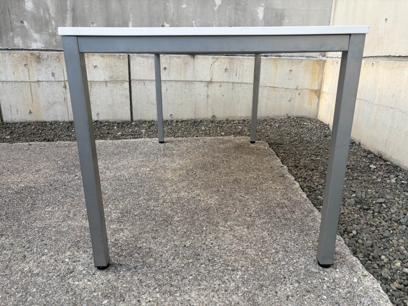 ミーティングテーブル　MT-1575　ホワイト　中古_2