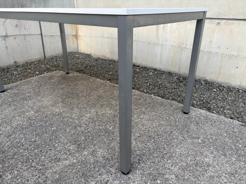 ミーティングテーブル　MT-1575　ホワイト　中古_5