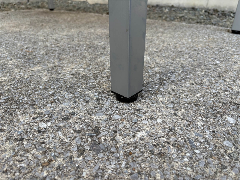 ミーティングテーブル　MT-1575　ホワイト　中古_7