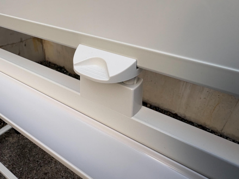 GARAGE　脚付きホワイトボード　スチール　無地両面　Ｗ1800　中古_5