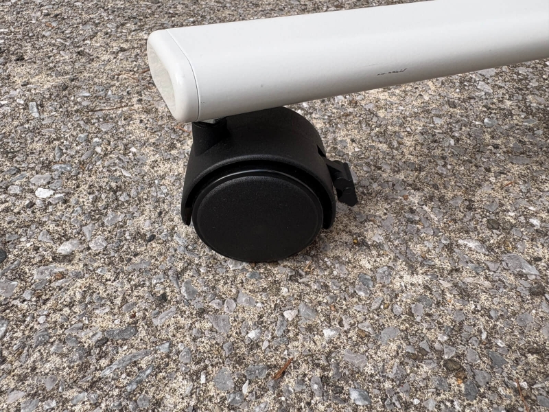 GARAGE　脚付きホワイトボード　スチール　無地両面　Ｗ1800　中古_7