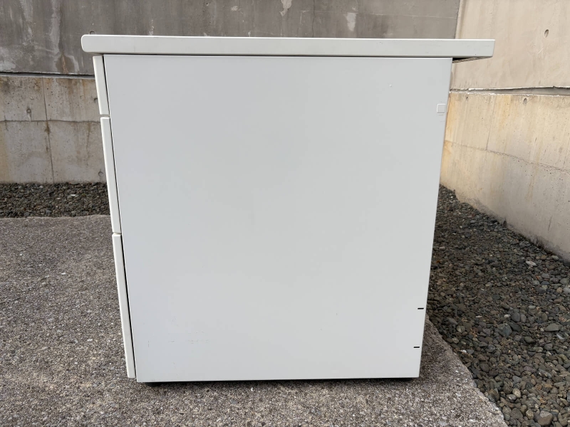 ピクサ２シリーズ　片袖机　W1200　ホワイト　中古_2