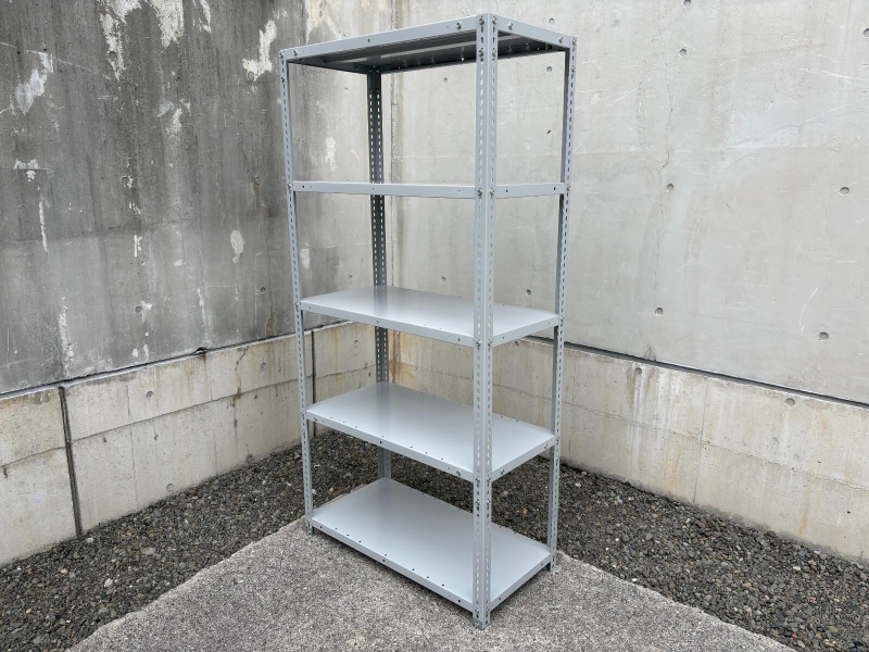 軽量ラック　150㎏耐荷/段　W900/D450/H1800　中古_0