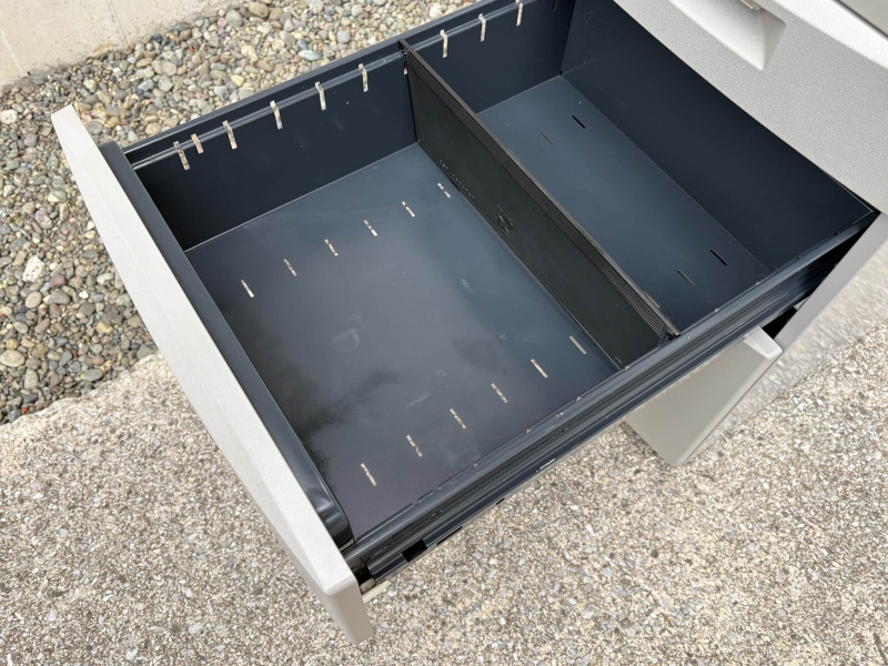 CZデスクシリーズ　3段ワゴン　中古_6