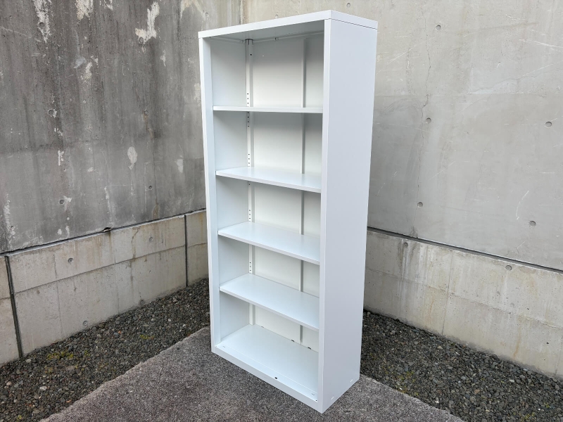 オープン書庫　W800/D350/H1780㎜　中古