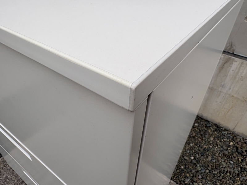 TFシリーズ　3段ラテラルキャビネット　天板付　中古_4